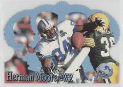 Herman Moore [Blue Holofoil] #15 Football Cards 1995 Pacific Crown Royale Prices