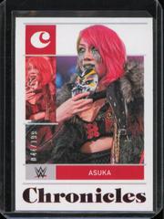 Asuka [Red] #11 Wrestling Cards 2022 Panini Chronicles WWE Prices