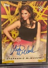 Stephanie McMahon [Gold] Wrestling Cards 2018 Topps WWE Road To Wrestlemania Autographs Prices
