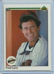 Fred Lynn Baseball Cards 1990 Upper Deck Prices