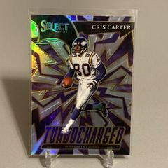 Cris Carter [Silver] #TUR-12 Football Cards 2021 Panini Select Turbocharged Prices