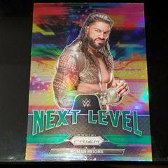 Roman Reigns [Green Prizm] #10 Wrestling Cards 2022 Panini Prizm WWE Next Level Prices