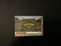 Oakland Coliseum [Orange Refractor] #126 Baseball Cards 2019 Topps Chrome Sapphire Prices