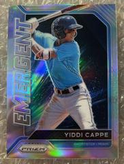 Yiddi Cappe Baseball Cards 2021 Panini Prizm Emergent Prices
