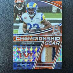 Cam Akers #CG-CAK Football Cards 2022 Panini Spectra Championship Gear Prices