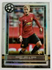 Donny Van de Beek Soccer Cards 2020 Topps Museum Collection UEFA Champions League Prices