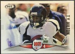 T.Y. Hilton #4 Football Cards 2012 Sage Hit Prices