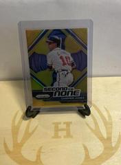 Chipper Jones [Gold] #SN12 Baseball Cards 2023 Panini Prizm Second to None Prices