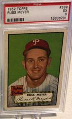 Russ Meyer #339 Baseball Cards 1952 Topps Prices