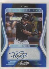 Jose Devers [Spectrum Blue] #AI-JD Baseball Cards 2022 Panini Absolute Ink Autographs Prices