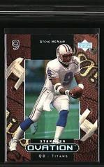 Steve McNair [Standing Ovation] Football Cards 1999 Upper Deck Ovation Prices