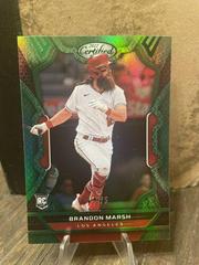 Brandon Marsh [Green] Baseball Cards 2022 Panini Chronicles Certified Prices