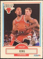 Stacey King Basketball Cards 1990 Fleer Prices