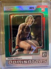 Paddy Pimblett [Green] Ufc Cards 2022 Panini Donruss Optic UFC Dominators Prices