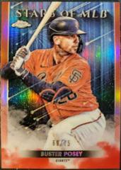 Buster Posey [Red] Baseball Cards 2022 Topps Stars of MLB Chrome Prices