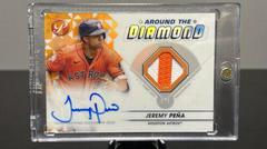 Jeremy Pena [Orange] #ADR-JP Baseball Cards 2023 Topps Pristine Around the Diamond Autograph Relic Prices