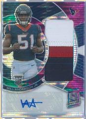 Will Anderson Jr. [Celestial] #20 Football Cards 2023 Panini Spectra Radiant Rookie Patch Signature Prices