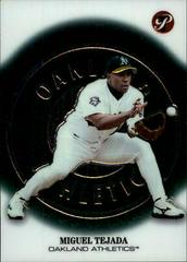Miguel Tejada #29 Baseball Cards 2002 Topps Pristine Prices