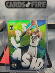 Jayson Tatum [Lime Green] Basketball Cards 2020 Panini Donruss Optic Splash Prices