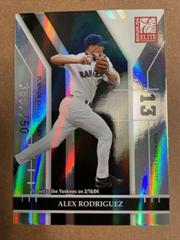 Alex Rodriguez [Turn of the Century] #67 Baseball Cards 2004 Donruss Elite Prices