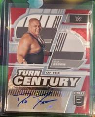 D-Lo Brown [Red] Wrestling Cards 2023 Donruss Elite WWE Turn of the Century Signature Prices