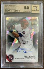 Trea Turner [Atomic Refractor] Baseball Cards 2015 Bowman's Best of Autographs Prices