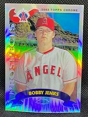 Bobby Jenks [Refractor] Baseball Cards 2002 Topps Chrome Traded Prices