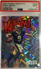 Drew Brees Football Cards 2020 Panini Absolute Kaboom Prices