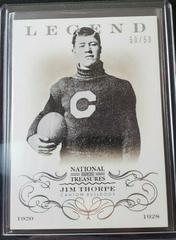 Jim Thorpe Football Cards 2013 Panini National Treasures Prices
