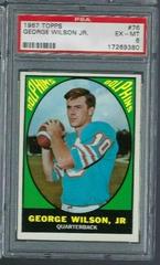 George Wilson Jr. #76 Football Cards 1967 Topps Prices