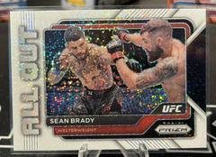 Sean Brady [White Sparkle] #10 Ufc Cards 2023 Panini Prizm UFC All Out Prices