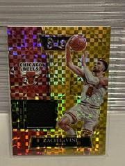 Zach LaVine [Gold Prizm] #SS-ZLV Basketball Cards 2021 Panini Select Selective Swatches Prices