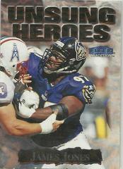 James Jones #3 Football Cards 1999 Fleer Unsung Heroes Prices