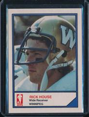 Rick House Football Cards 1983 Jogo CFL Limited Prices