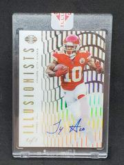 Tyreek Hill [Holo Silver Autograph] Football Cards 2018 Panini Illusions Illusionists Prices