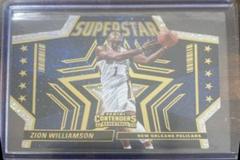 Zion Williamson #6 Basketball Cards 2022 Panini Contenders Superstar Die Cuts Prices