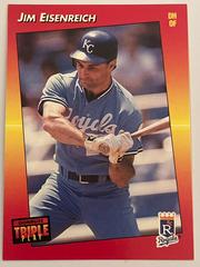 Jim Eisenreich #140 Baseball Cards 1992 Panini Donruss Triple Play Prices