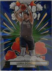 Luka Doncic [Blue Green] #3 Basketball Cards 2023 Panini Donruss Bomb Squad Prices