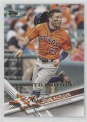 Jose Altuve #644 Baseball Cards 2017 Topps Limited Edition Prices