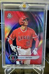 Shohei Ohtani [Red] #10 Baseball Cards 2022 Bowman Platinum Prices