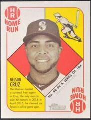 Nelson Cruz [Mini Green Back] #98 Baseball Cards 2015 Topps Heritage '51 Collection Prices