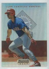 Juan Gonzalez [Red Refractor] Baseball Cards 1995 Bowman's Best Prices