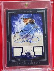 Jacob DeGrom [Autograph Materials Framed Blue] #211 Baseball Cards 2015 Panini Diamond Kings Prices
