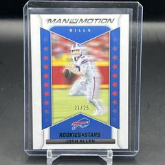 Josh Allen [Green] #MM-27 Football Cards 2022 Panini Rookies & Stars Man In Motion Prices