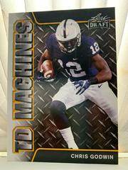 Chris Godwin [Gold] #DT-01 Football Cards 2017 Leaf Draft TD Machines Prices