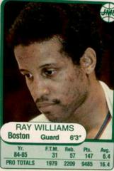 Ray Williams Perforated #16 Basketball Cards 1985 Jms Game Prices