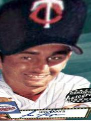 Joe Mays #THAJM Baseball Cards 2001 Topps Heritage Autographs Prices