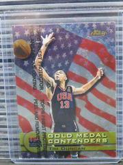 Tim Duncan [Gold Refractor w/ Coating] Basketball Cards 1999 Finest Prices