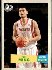 Yao Ming [1957-58 Variation] #11 Basketball Cards 2007 Topps Prices
