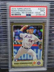 Noah Syndergaard [Pitching No Sparkle Gold] #US157 Baseball Cards 2015 Topps Update Prices